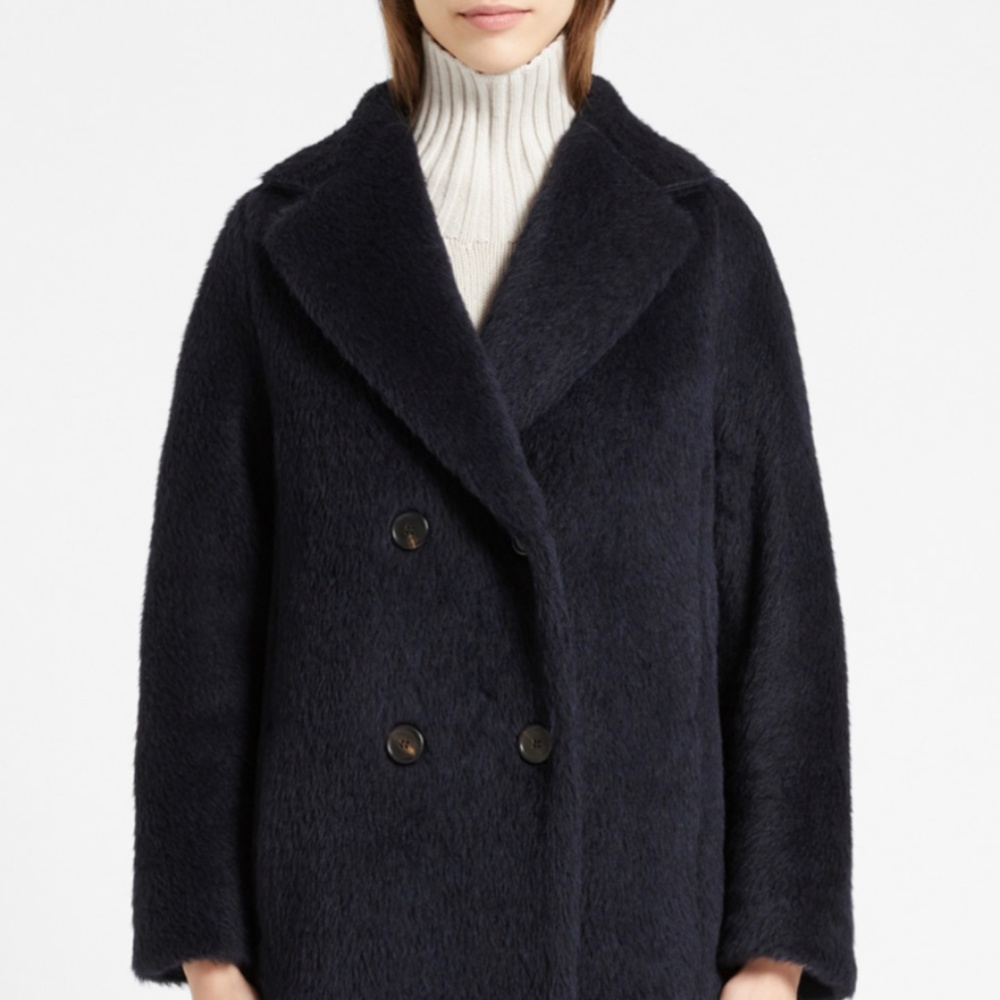 Authentic coat MaxMara alpaca wool cashmere